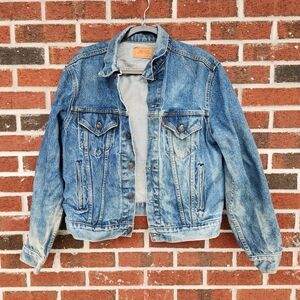 Levis 70506 Vintage Denim Trucker Jacket Size 46